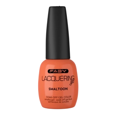Smaltoon - Lacquering Gel - 15ml Oranje gellak | Oranje gel nagellak | FABY