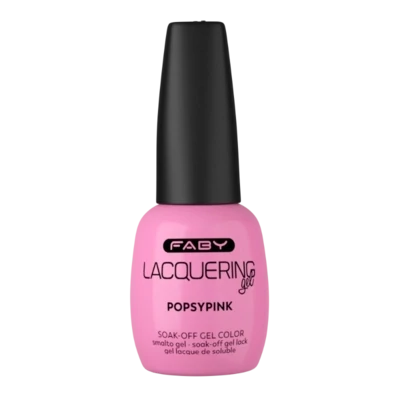 Popsy Pink - Lacquering Gel - 15ml Roze gellak | Roze gel nagellak | FABY