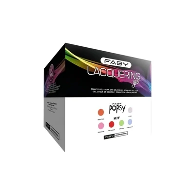 Popsy Kit - Lacquering Gel (6 st.)
