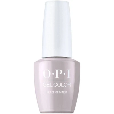 Peace of Mined - GelColor - 15ml OPI GelColor Peace of Mined – taupekleurige gellak met een glanzende finish voor een rustige, stijlvolle nagellook.