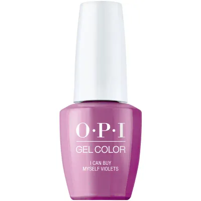 I Can Buy Myself Violets - GelColor - 15ml Gellak OPI GelColor I Can Buy Myself Violets – een elegante, glanzende paarse tint die zelfliefde en stijl uitstraalt.