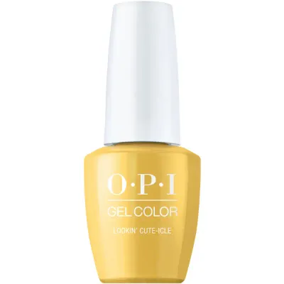 Lookin' Cute-icle - GelColor - 15ml Gellak OPI GelColor Lookin' Cute-icle – een frisse, glanzende gele tint die speelsheid en zonnige vibes uitstraalt.