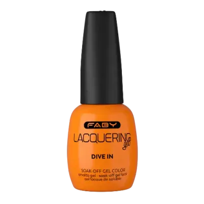 Dive In (NEON) - Lacquering Gel - 15ml Neon oranje gellak | Neon oranje gel nagellak | FABY