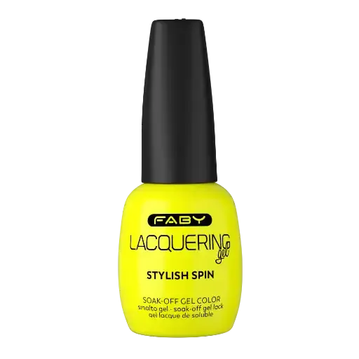 Neon gele gellak | Neon gele gel nagellak | FABY