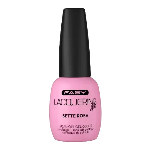 Neon pink gel polish | Neon pink gel nail polish | FABY