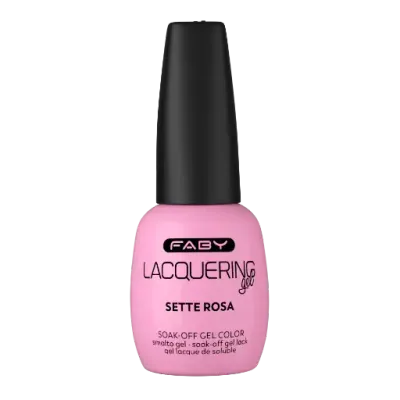 Sette Rosa (NEON) - Lacquering Gel - 15ml Neon roze gellak | Neon blauwe gel nagellak | FABY