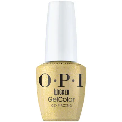 Oz-mazing - GelColor - 15ml Vernis semi-permanent or avec des paillettes OPI Noël 2024 - Wicked collection OPI