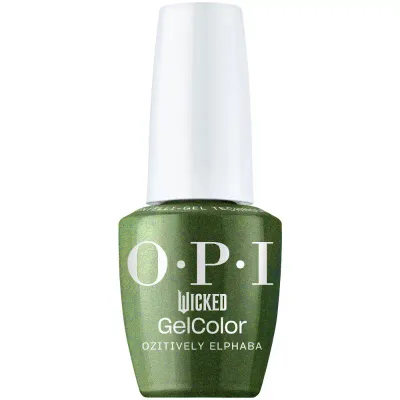 Ozitively Elphaba - GelColor - 15ml Gel polish green OPI Holiday 2024 - Wicked collectie OPI