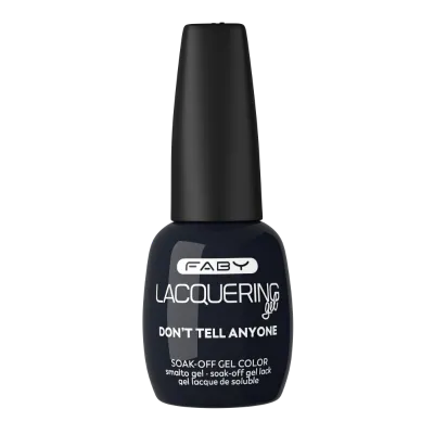 Don't tell anyone - Lacquering gel - 15ml Lila Gel-Lack | Lila Gel-Nagellack | FABY