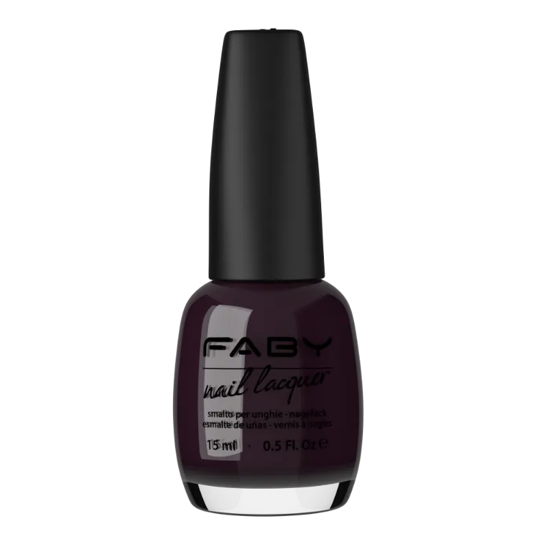 Lila Veganer Nagellack Faby, natürlicher Nagellack ohne Schadstoffe