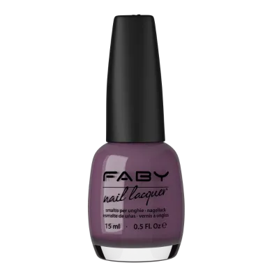 Dulces tentaciones - 15ml Vernis à ongles vegan violet Faby, vernis à ongles naturel sans substances nocives