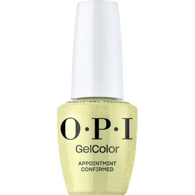 appointMINT Confirmed - GelColor - 15ml OPI GelColor appointMINT Confirmed gel polish – sparkling mint green for a fun, refreshing nail look.