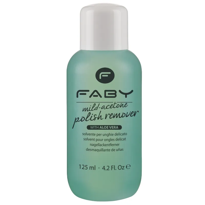 Mild-Aceton Nagellackentferner mit Aloe Vera | Entferner | FABY