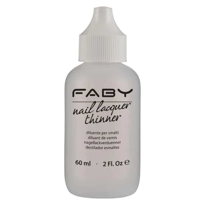 Nail lacquer thinner - 60 ml Diluant pour vernis à ongles | comment rendre un vernis a ongle plus liquide | FABY