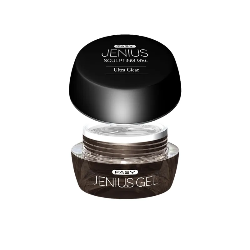 Ultra Clear Sculpting gel - Jenius Gel - 15g Ultra Clear Sculpting gel - Hard gel - FABY