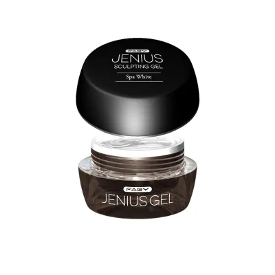 Spa White Sculpting gel - Jenius Gel - 15g Spa White Sculpting gel - Hard gel - FABY