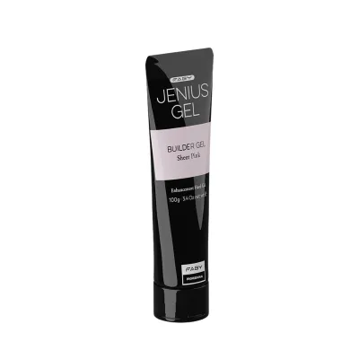 Sheer Pink Builder gel - Jenius Gel - 100g Base Biotin Jenius Gel – Builder Gel - FABY