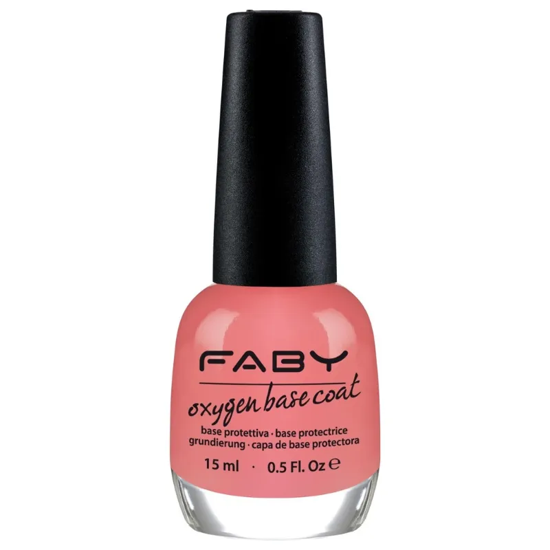 Oxygen base coat - 15ml Nagellack Unterlack vegan, ohne schädliche Substanzeni und halal