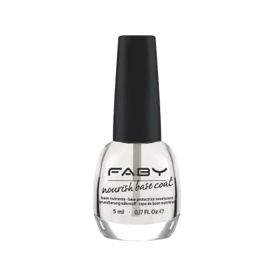 Mini Nourish Base Coat Vernis pour Ongles Secs | Soin des Ongles FABY
