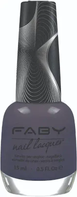 Marquee Moon - 15ml Violetter veganer Nagellack Faby, natürlicher Nagellack ohne Schadstoffe