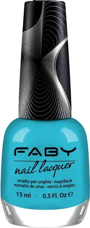 Mrs Liberty - 15ml Vernis à ongles vegan bleu Faby, vernis à ongles naturel sans substances nocives