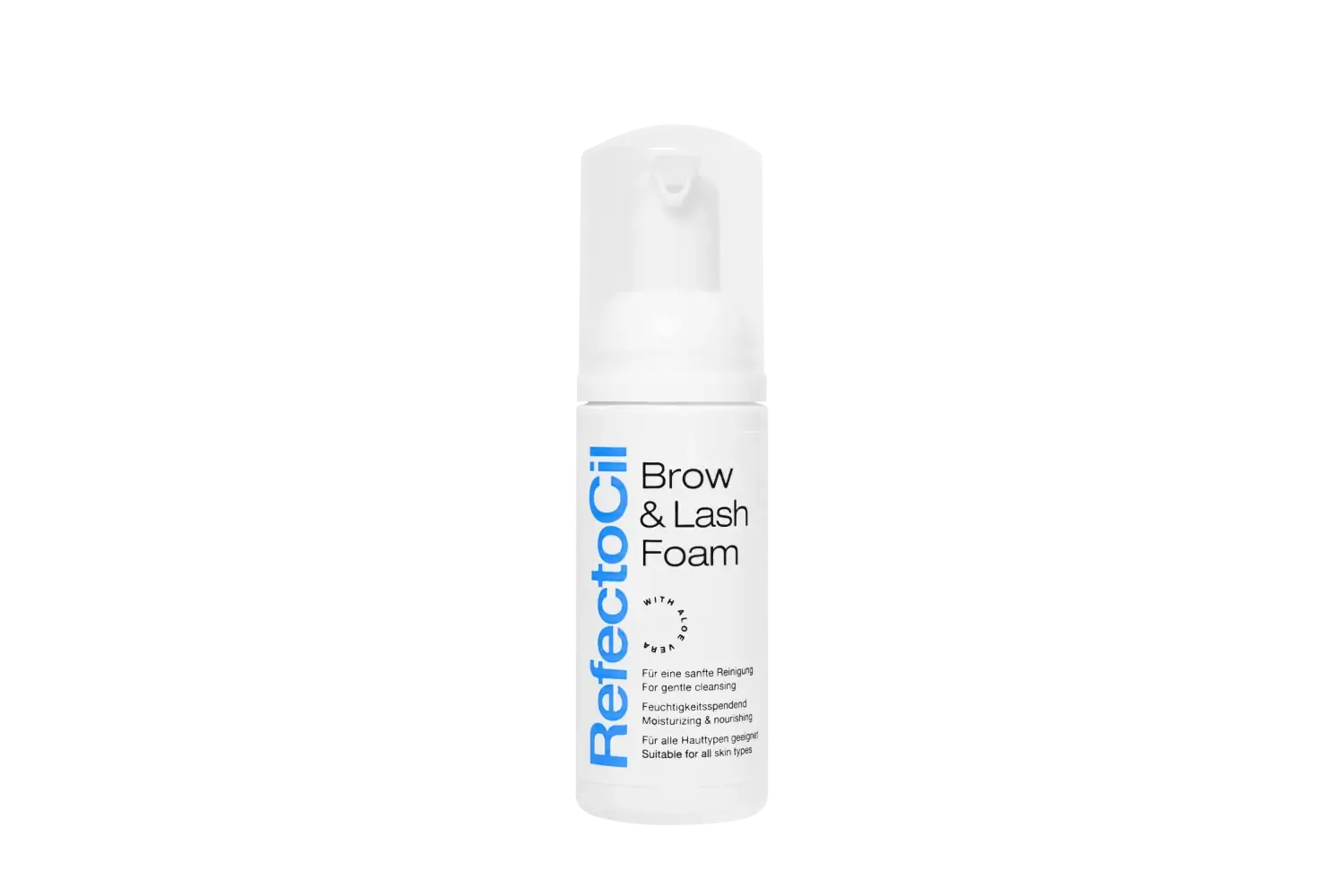 RefectoCil Lash & Brow Foam – reinigt de huid zacht maar grondig vóór elke wimper- of wenkbrauwbehandeling