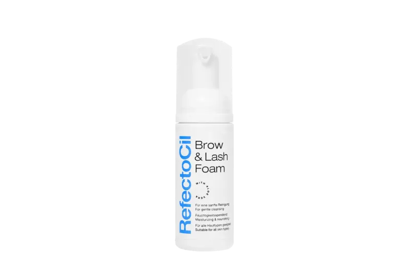 RefectoCil Lash & Brow Foam – reinigt de huid zacht maar grondig vóór elke wimper- of wenkbrauwbehandeling