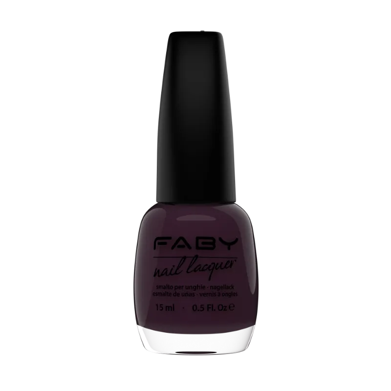 FABY Nagellack It’s not a Mirage – vegan, TPO-freier Bordeauxrot-Ton mit langanhaltendem Glanz