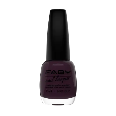It's not a Mirage - 15ml FABY nagellak It’s not a Mirage – vegan, TPO-vrije bordeauxrode nagellak voor langdurige glans