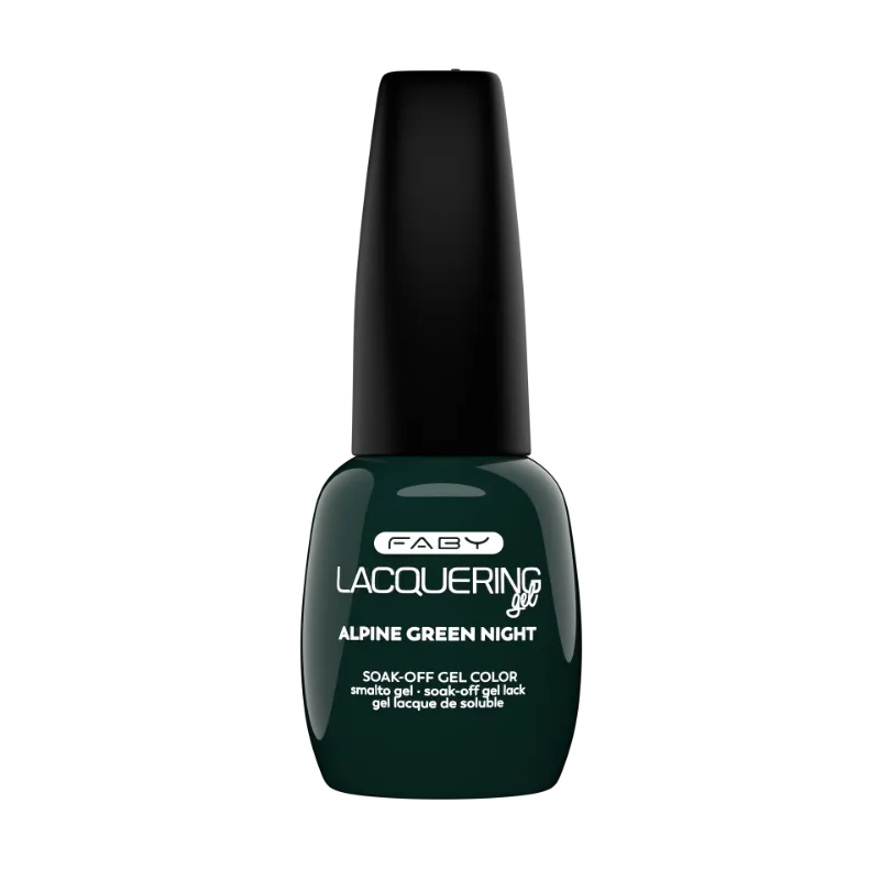 Gellak FABY Alpine Green Night – vert professionnel sans TPO, brillance intense et longue durée