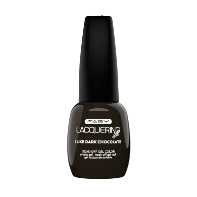 FABY gel polish I Like Dark Chocolate – professional TPO-free brown gellak with long-lasting shine
