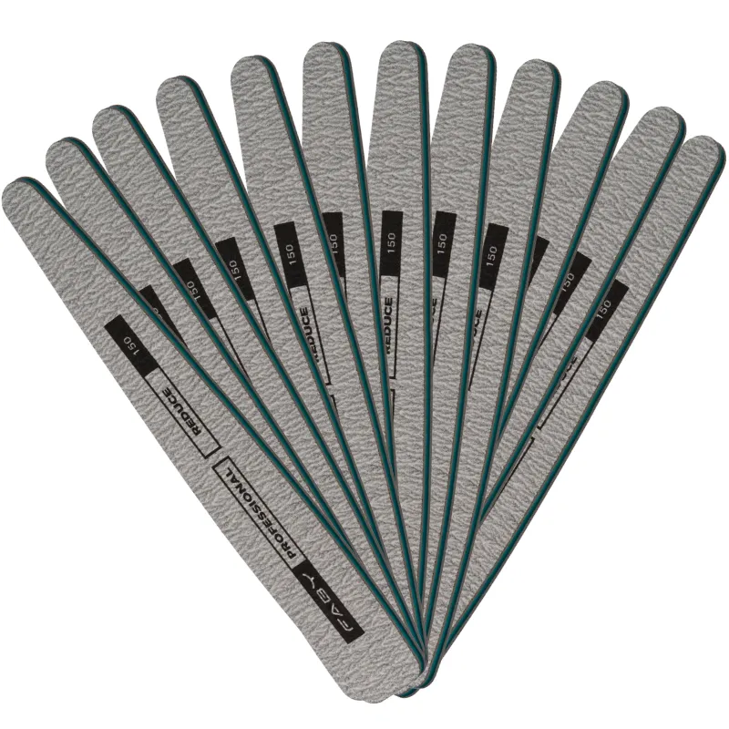 Lime Reduce 150 – 12 pcs Lot de 12 limes Faby Reduce 150 – Lime professionnelle pour ongles, usage salon