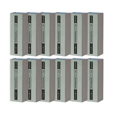 Lux block 1000/4000 – 12 pcs Lot de 12 OPI Lux Block 1000/4000 – Blocs polissoirs professionnels pour lisser et faire briller les ongles