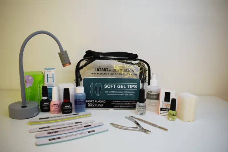 Full Cover Gel Tips Starter Set by FABY – complete set for professional nail results with gel tips.