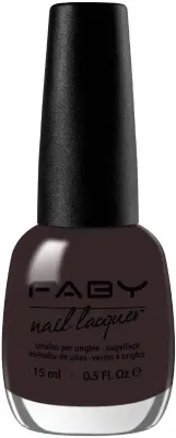 Bordeaux veganer Nagellack Faby, natürlicher Nagellack ohne Schadstoffe