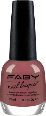 Faby is my Boss! - 15ml Bruine vegan Nagellak Faby, natuurlijke nagellak zonder schadelijke stoffen