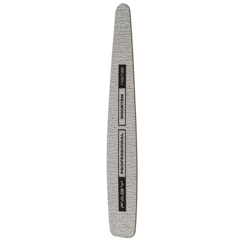 Faby Shorten file 150/180 grit – Professional nail file for salons and nail technicians