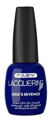 Blue gel polish | Blue gel nail polish | FABY