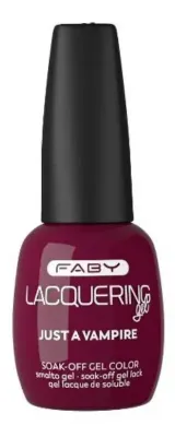 Just a Vampire - Lacquering gel - 15ml Bordeaux gellak | Bordeaux gel nagellak | FABY