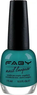 Vernis à ongles vegan bleu Faby, vernis à ongles naturel sans substances nocives