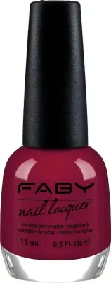 Purple Vegan Nail Polish Faby, natural nail polish without harmful substances