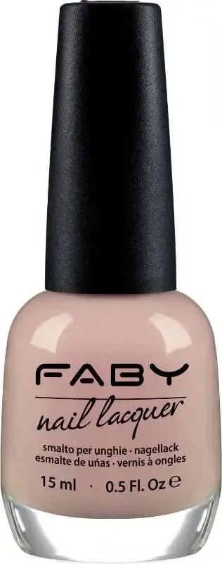 Petals in the river - 15ml Roze vegan nagellak Faby, natuurlijke nagellak zonder schadelijke stoffen