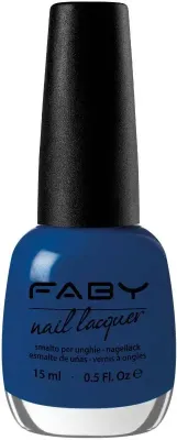 A Night on 101 - 15ml Blauwe vegan Nagellak Faby, natuurlijke nagellak zonder schadelijke stoffen