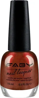 Vernis à ongles vegan rouge Faby, vernis à ongles naturel sans substances nocives