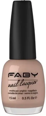 Divine - 15ml Nude veganer Nagellack Faby, natürlicher Nagellack ohne Schadstoffe