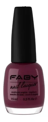 Pink Vegan Nail Polish Faby, natural nail polish without harmful substances