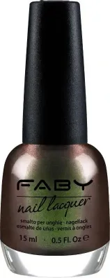 Vernis à ongles vegan vert Faby, vernis à ongles naturel sans substances nocives