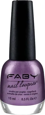 Violin - 15ml Violetter Veganer Nagellack Faby, natürlicher Nagellack ohne Schadstoffe