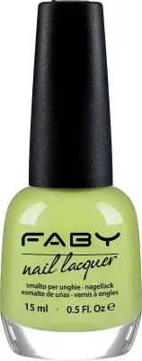 Hop on my Scooter! - 15ml Groene vegan Nagellak Faby, natuurlijke nagellak zonder schadelijke stoffen