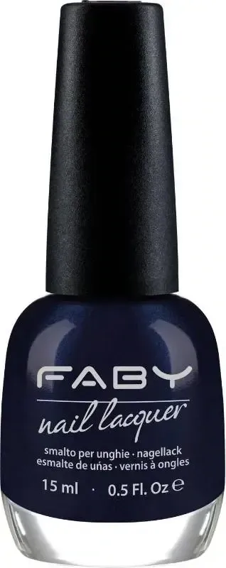 Blue vegan Nail Polish Faby, natural nail polish without harmful substances